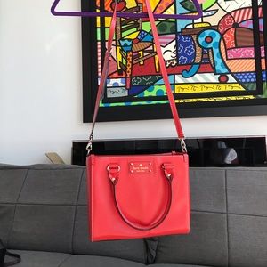Beautiful Bright Red Kate Spade Purse